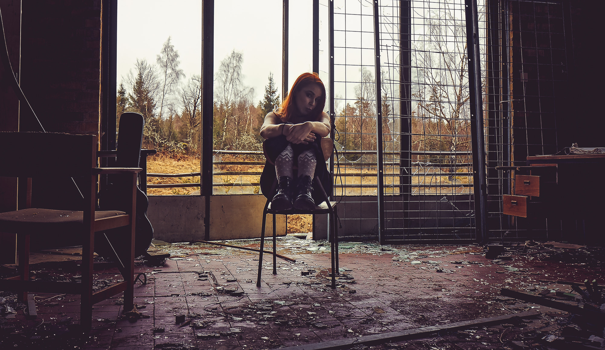 Canon EF 24-70mm F4L IS USM sample photo. Lovisa and the broken reactor photography