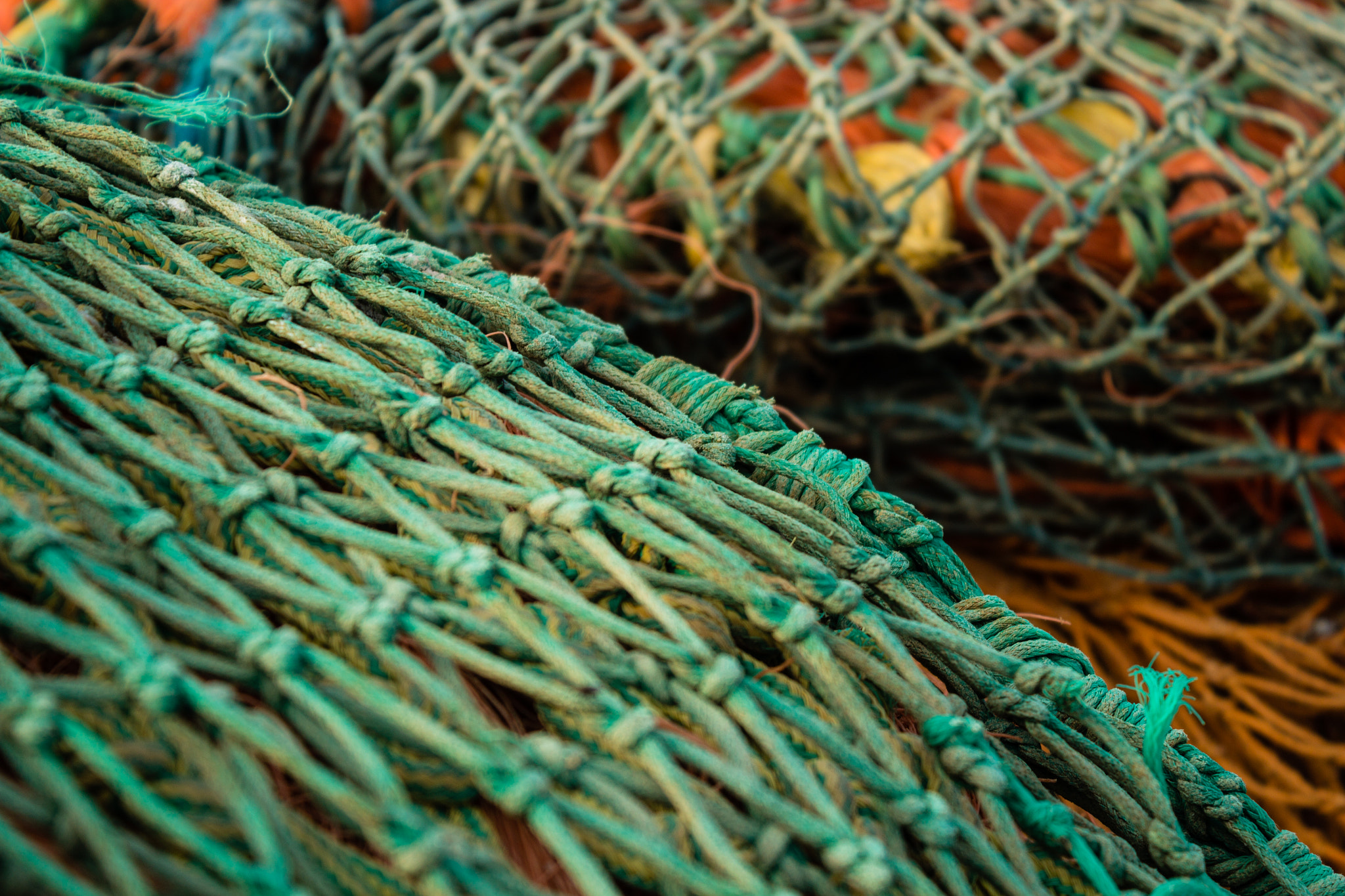 Canon EOS 600D (Rebel EOS T3i / EOS Kiss X5) sample photo. Fishing nets photography