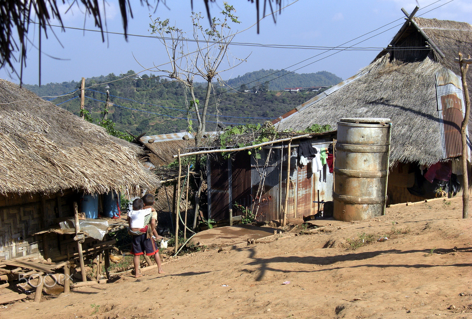 CASIO EX-Z1200 sample photo. Thai rural lifestyle photography