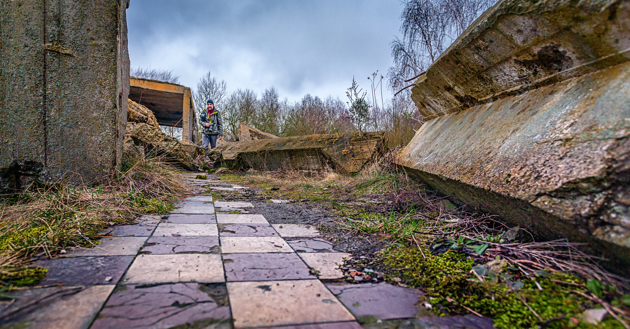 Canon EF 17-40mm F4L USM sample photo. Hydrierwerke politz ruins, power plant 1 photography