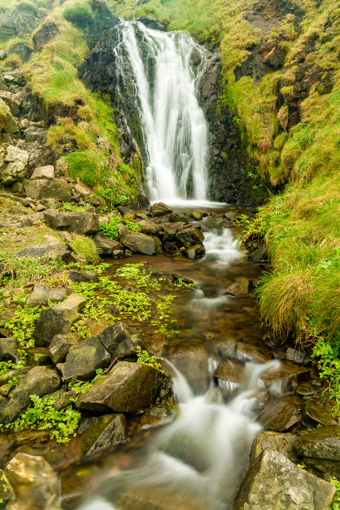 Canon EOS 7D sample photo. Stanbury waterfall photography
