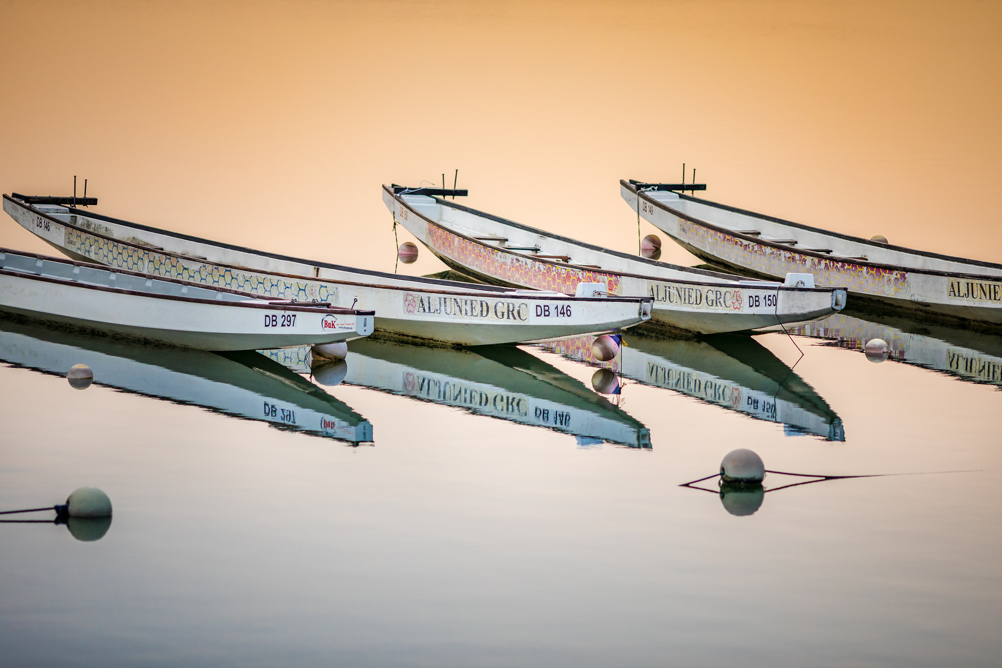 Canon EF 200mm F2.8L II USM sample photo. Boats and reflections photography