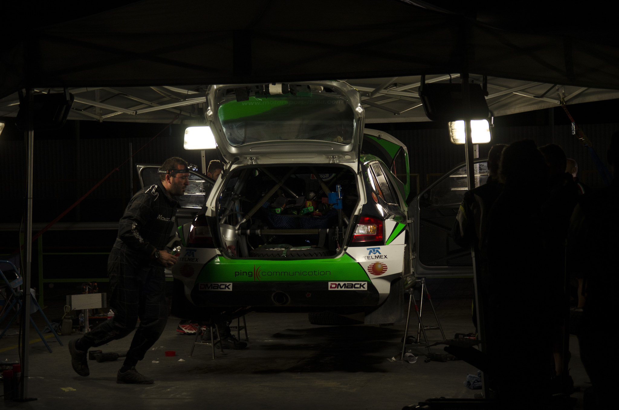 Sigma 17-50mm F2.8 EX DC OS HSM sample photo. Tech zone in wrc 2017 photography