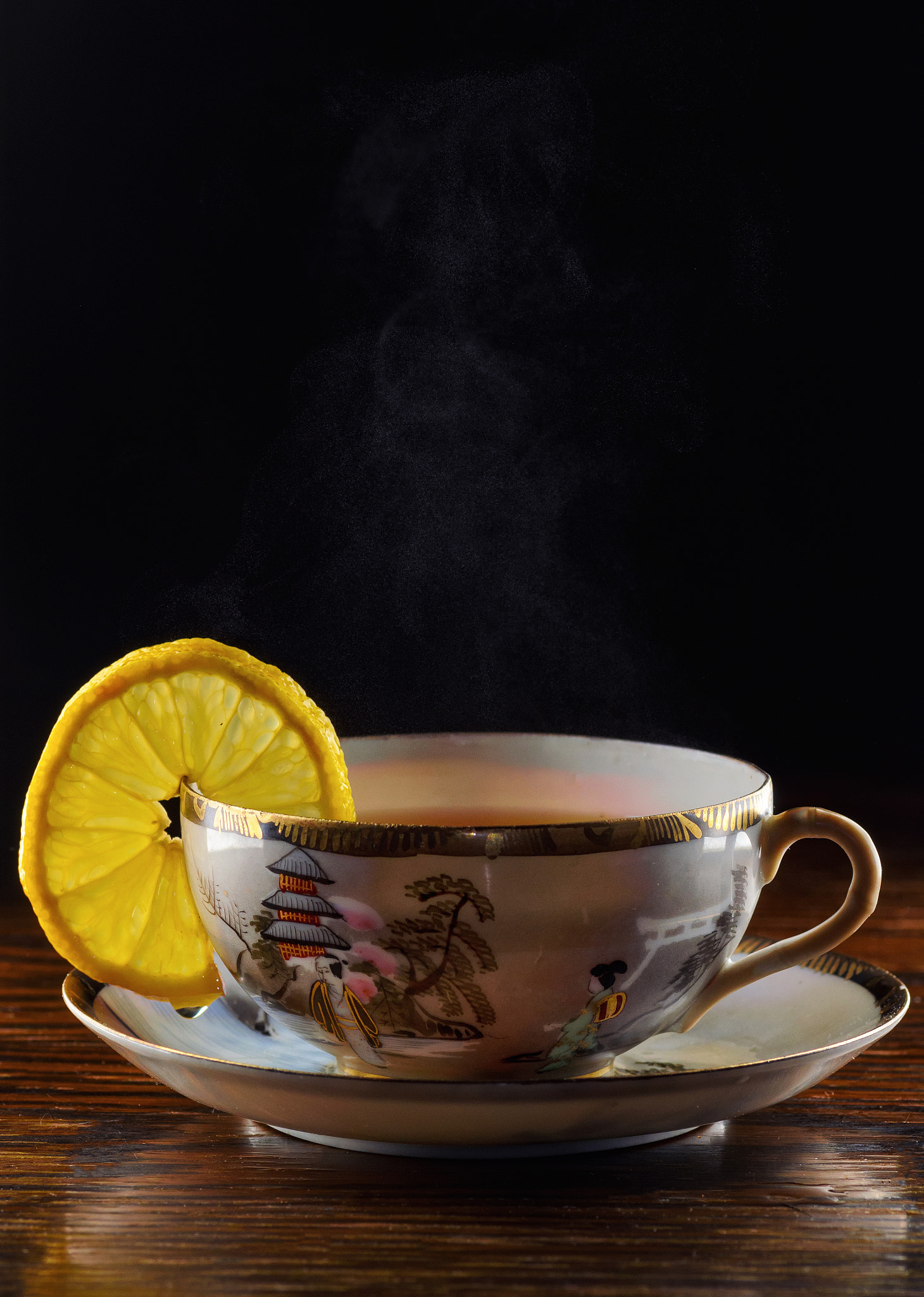 Tokina AT-X Pro 100mm F2.8 Macro sample photo. Steaming tea photography