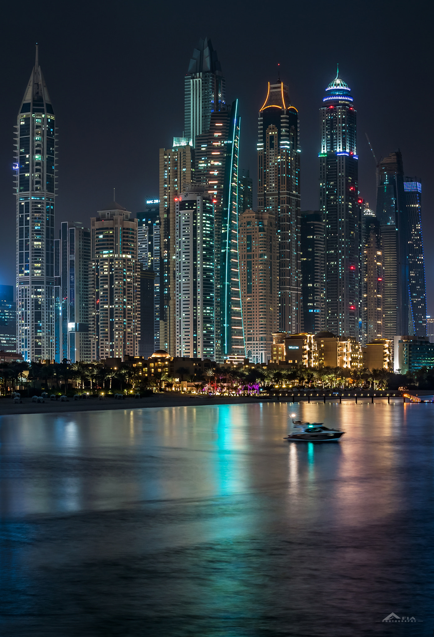 Sony a6300 sample photo. Dubai marina photography