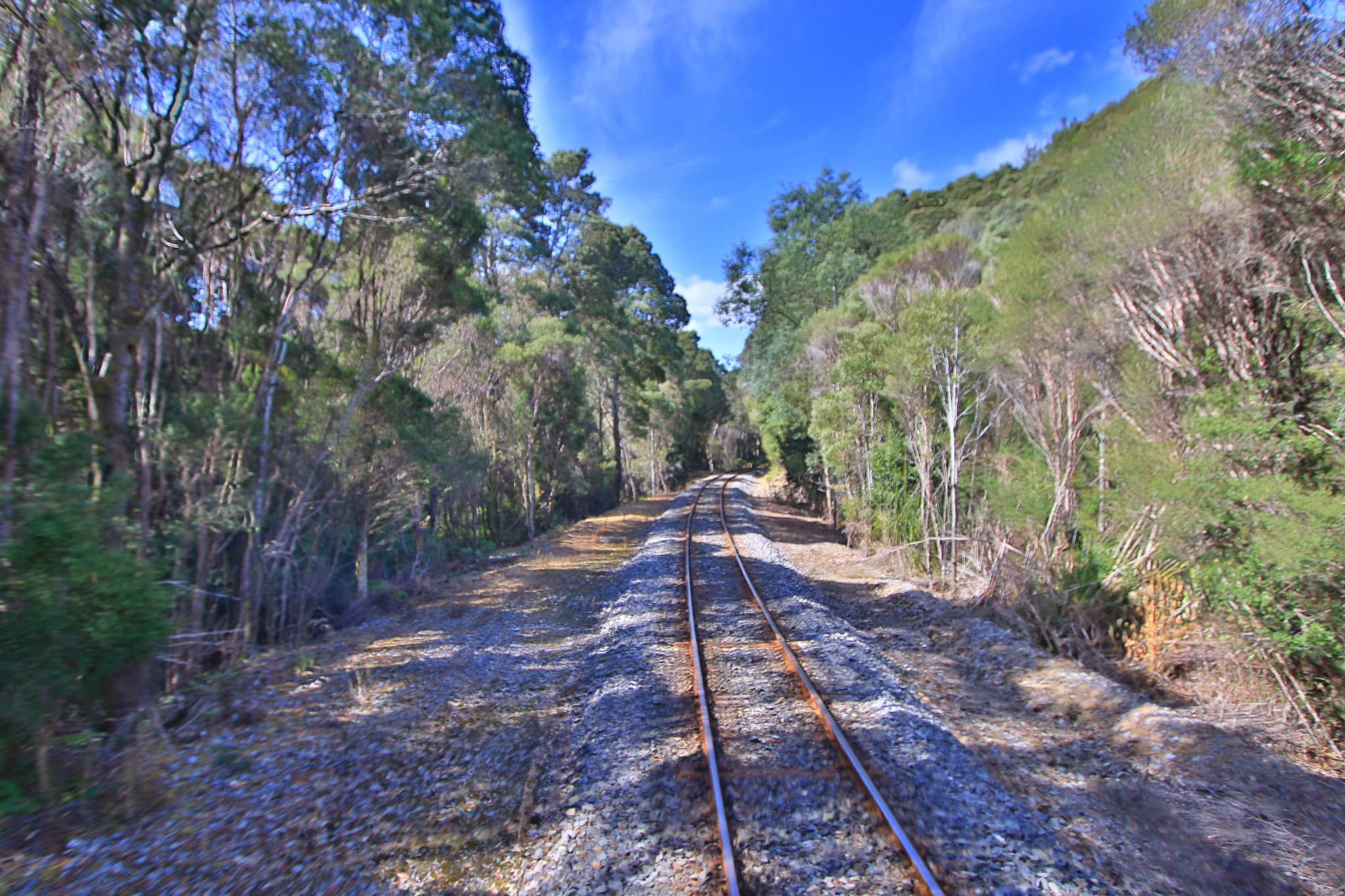 Canon EOS 7D Mark II sample photo. The right side of the tracks photography