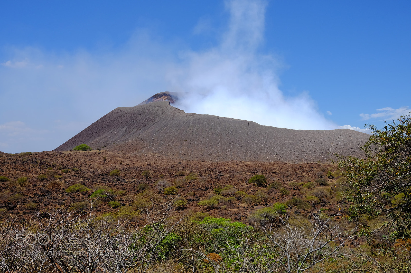 Fujifilm X-T1 sample photo. Volcan telica photography