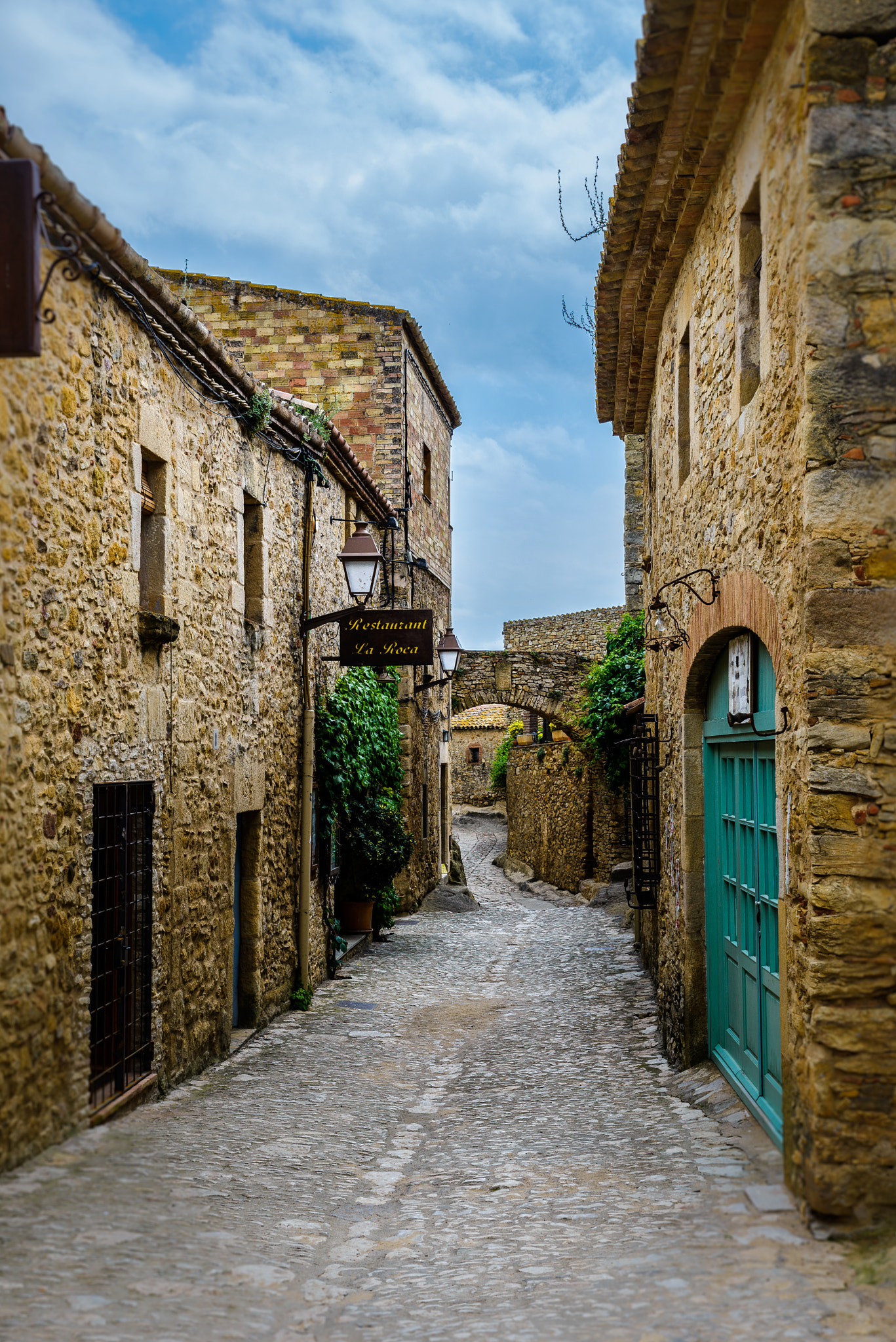 Tamron SP 24-70mm F2.8 Di VC USD sample photo. The only empty street of palafrugell photography