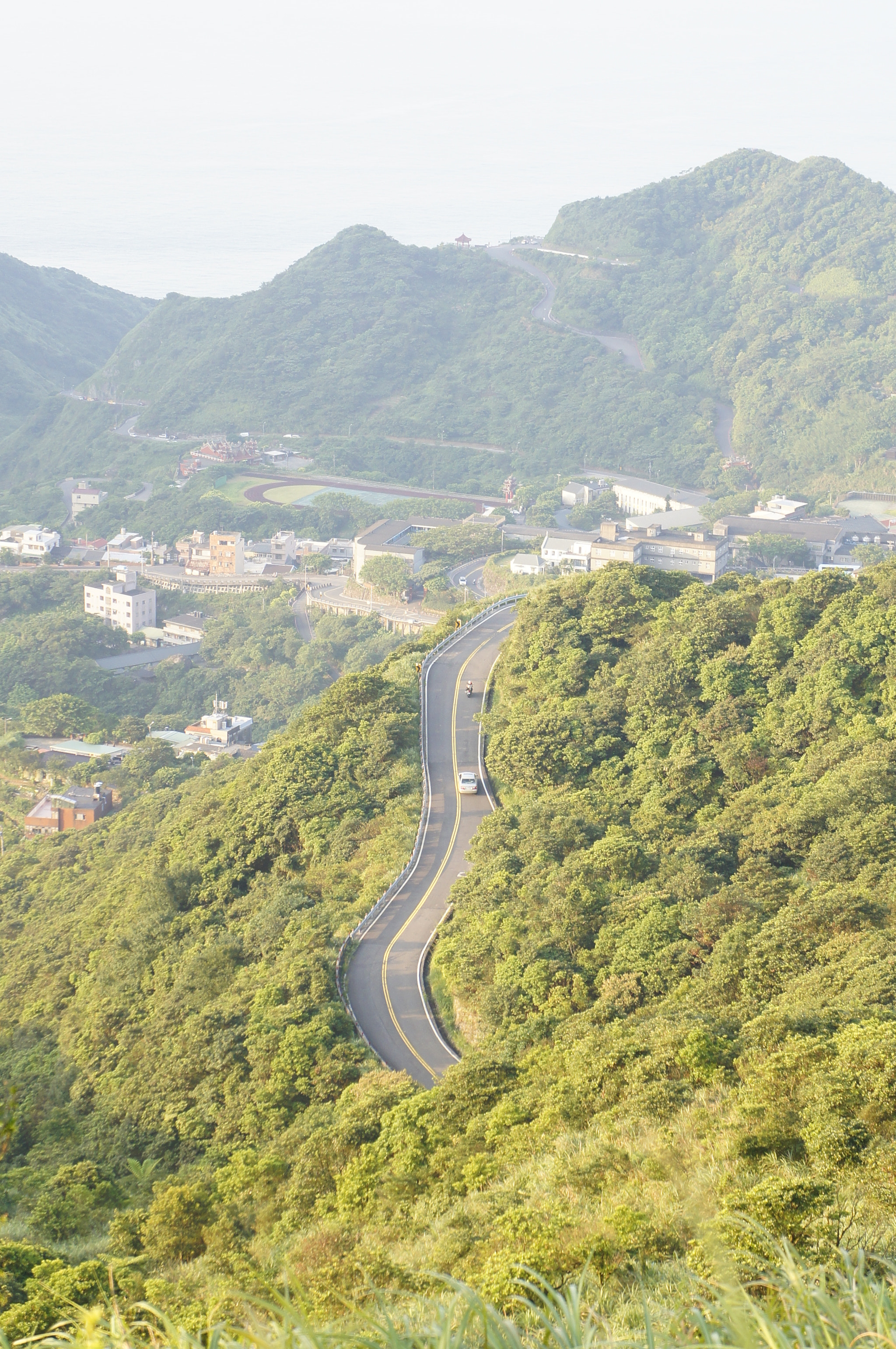 Sony Alpha NEX-C3 sample photo. Minimalism of taiwan highway photography