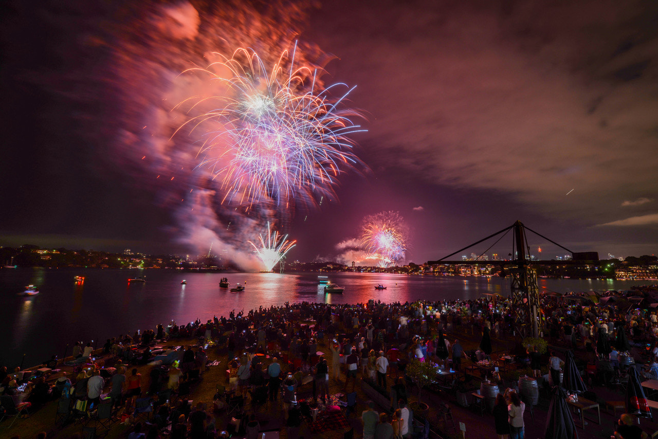Nikon D800E + ZEISS Distagon T* 15mm F2.8 sample photo. Fireworks photography