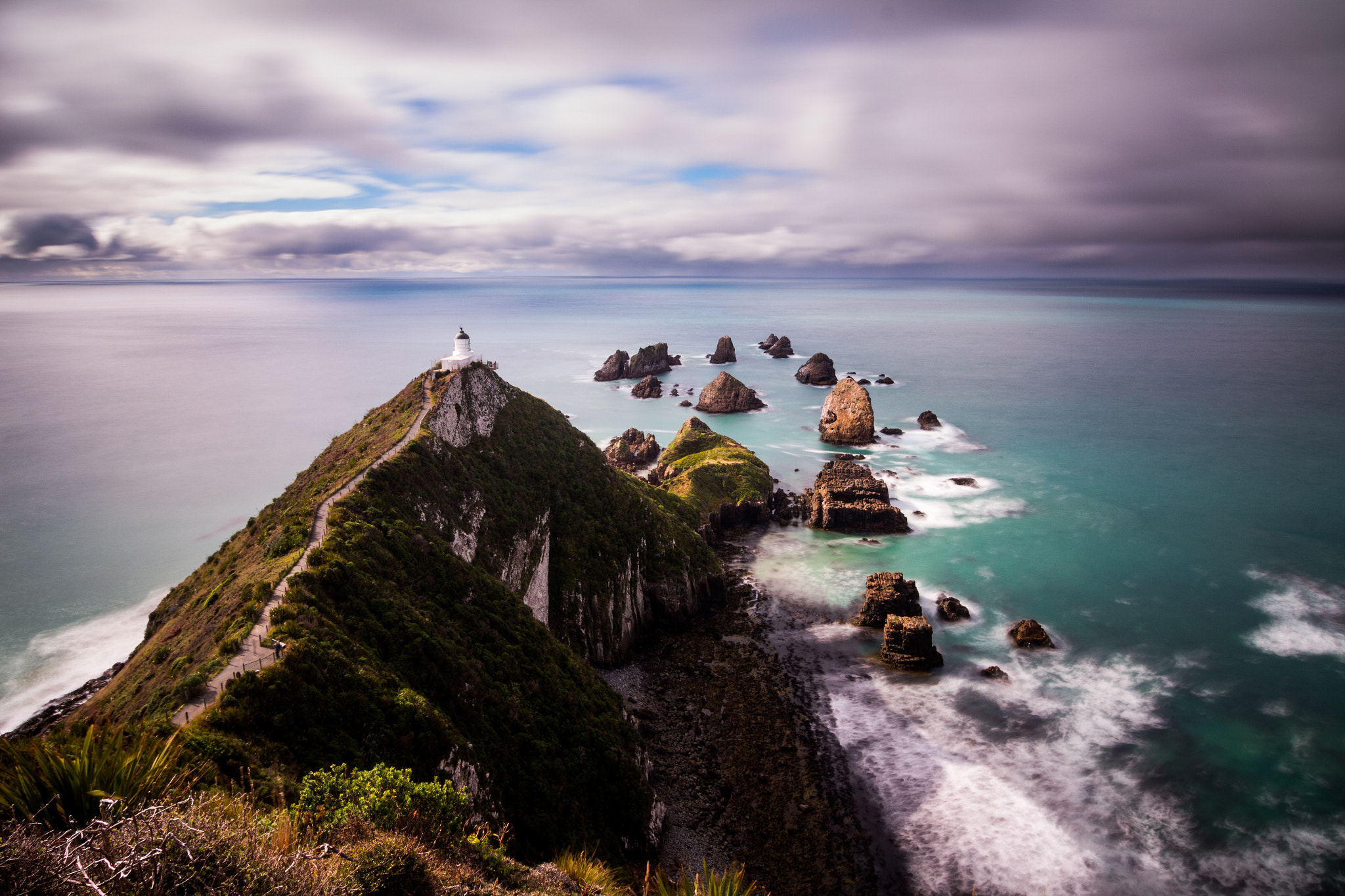 Canon EOS 700D (EOS Rebel T5i / EOS Kiss X7i) + Tokina AT-X Pro 12-24mm F4 (IF) DX sample photo. Nugget point photography
