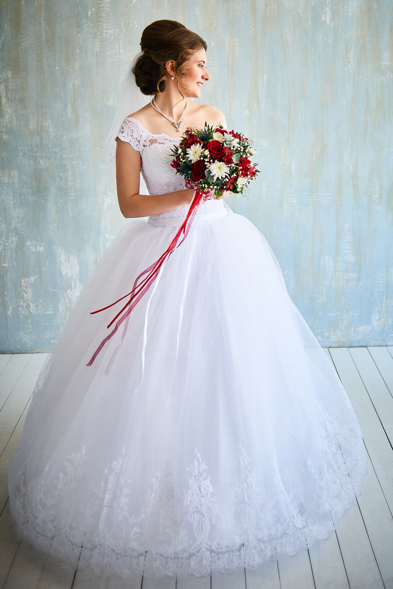 Nikon AF Nikkor 35mm F2D sample photo. Bride photography