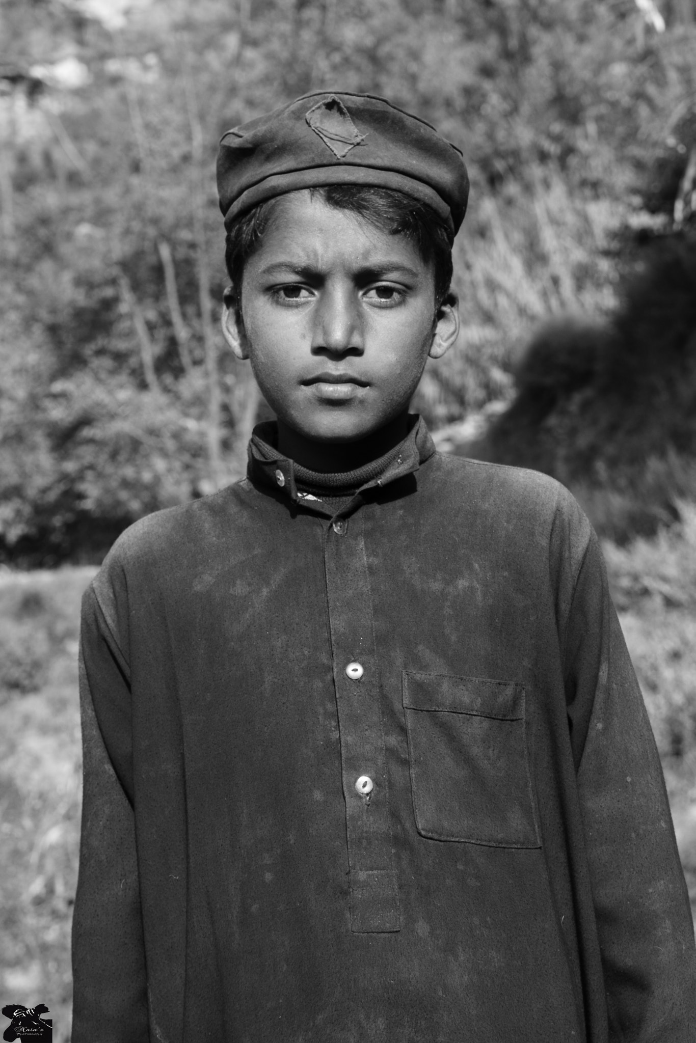 Canon EOS 50D sample photo. Black & white portrait natural beauty  photography