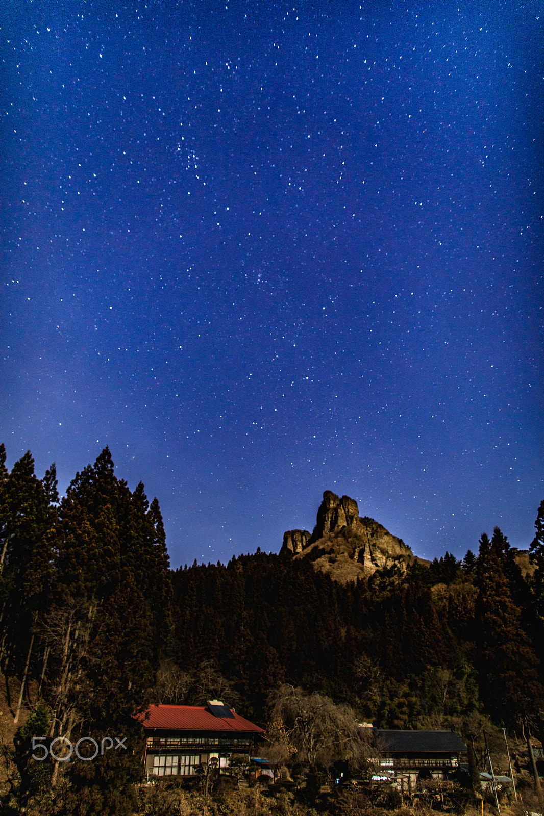 Canon EOS 5D Mark IV + Canon EF 24mm F1.4L II USM sample photo. Starry sky of the full moon night photography