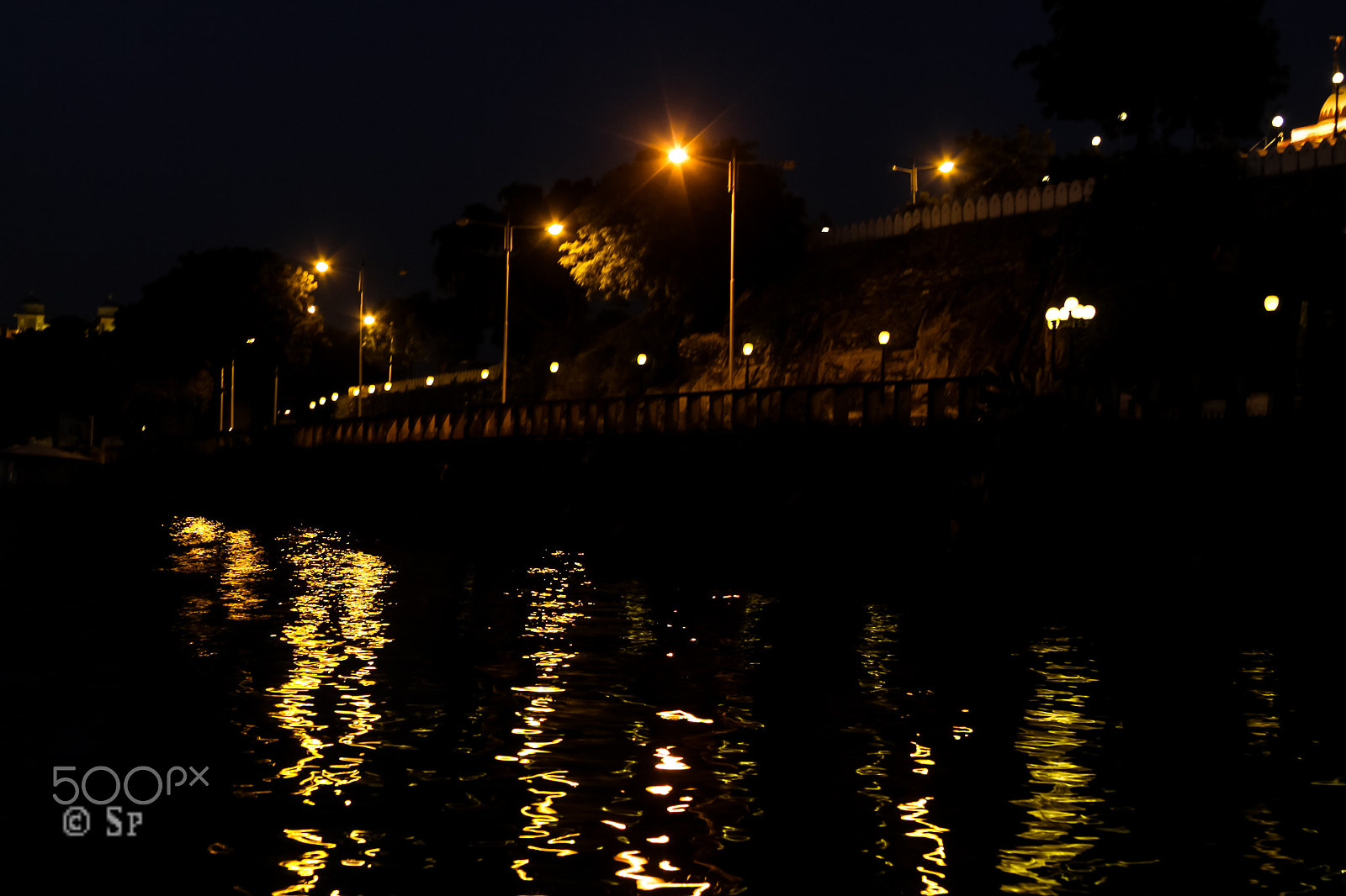 Canon EOS 50D sample photo. Lights in night photography