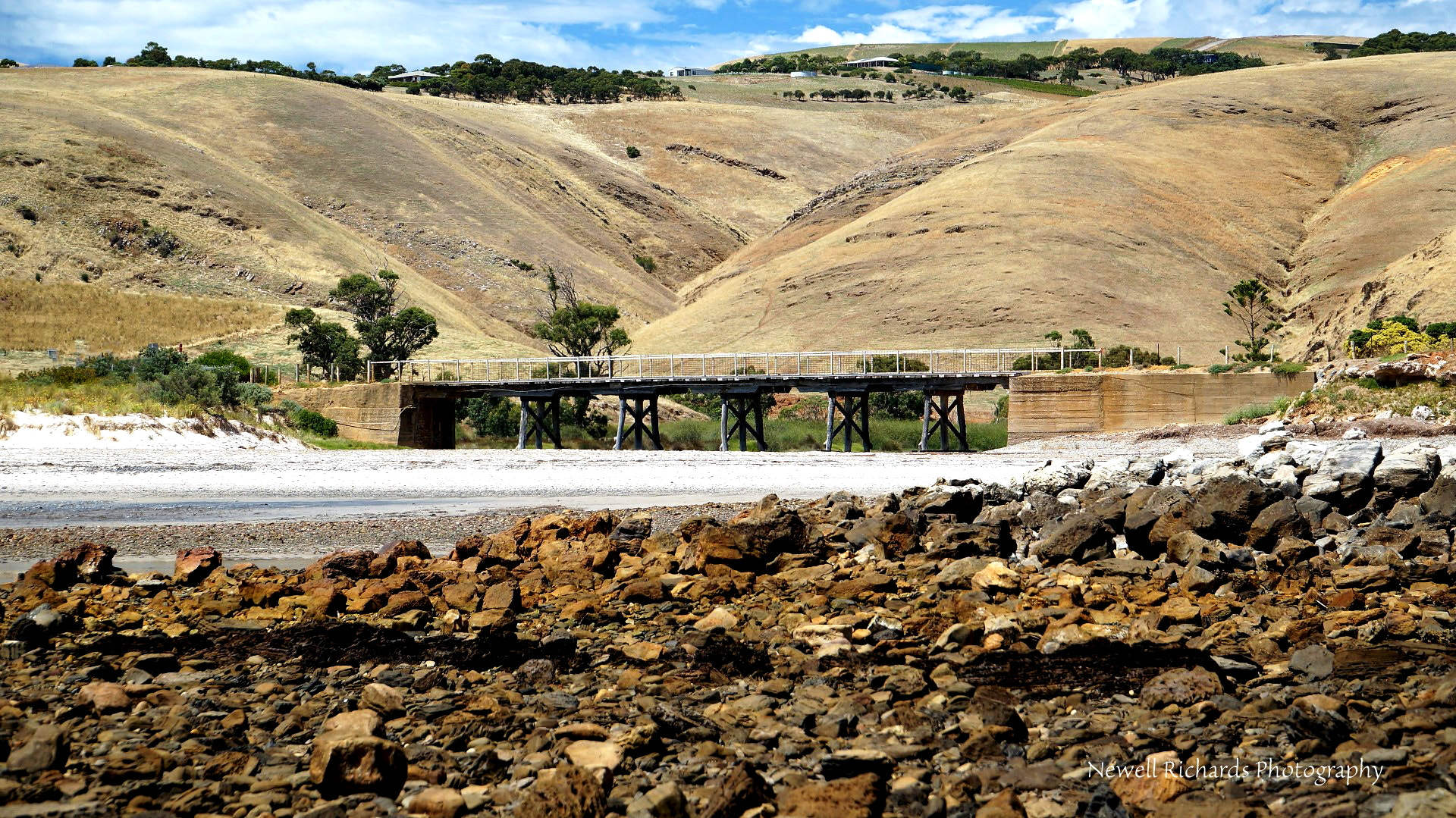 Sony Alpha NEX-6 sample photo. Single bridge across myponga creek () (large) photography