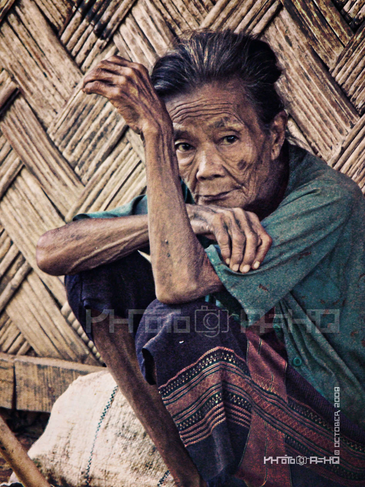 Sony DSC-H7 sample photo. Tribal woman photography