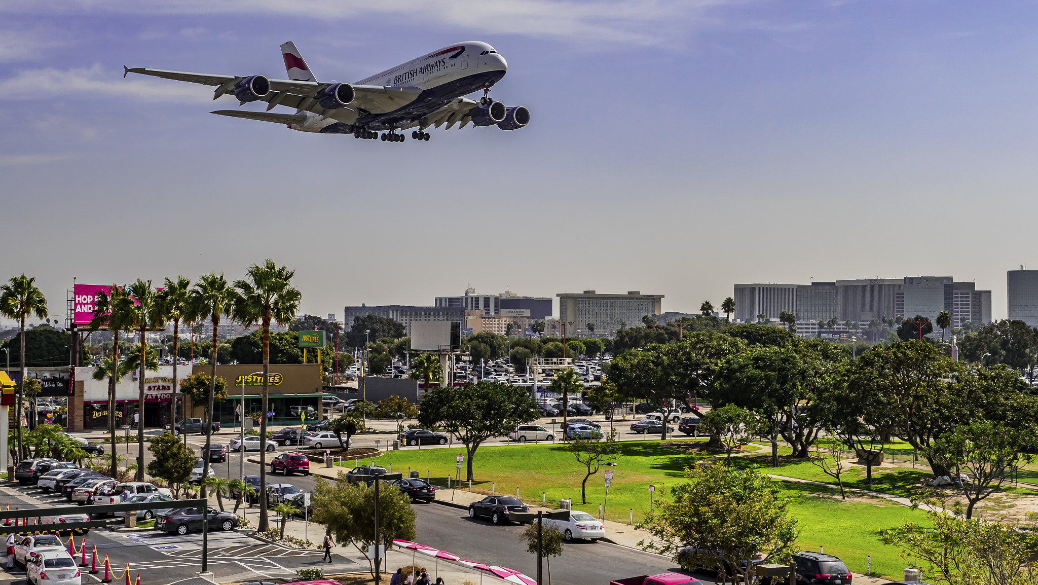 Panasonic Lumix DMC-GX8 sample photo. Los angeles aircraft photography