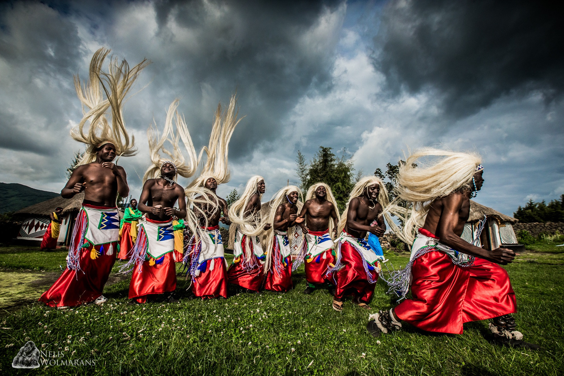 Canon EOS-1D X sample photo. Rwanda culture - warriors dance... photography