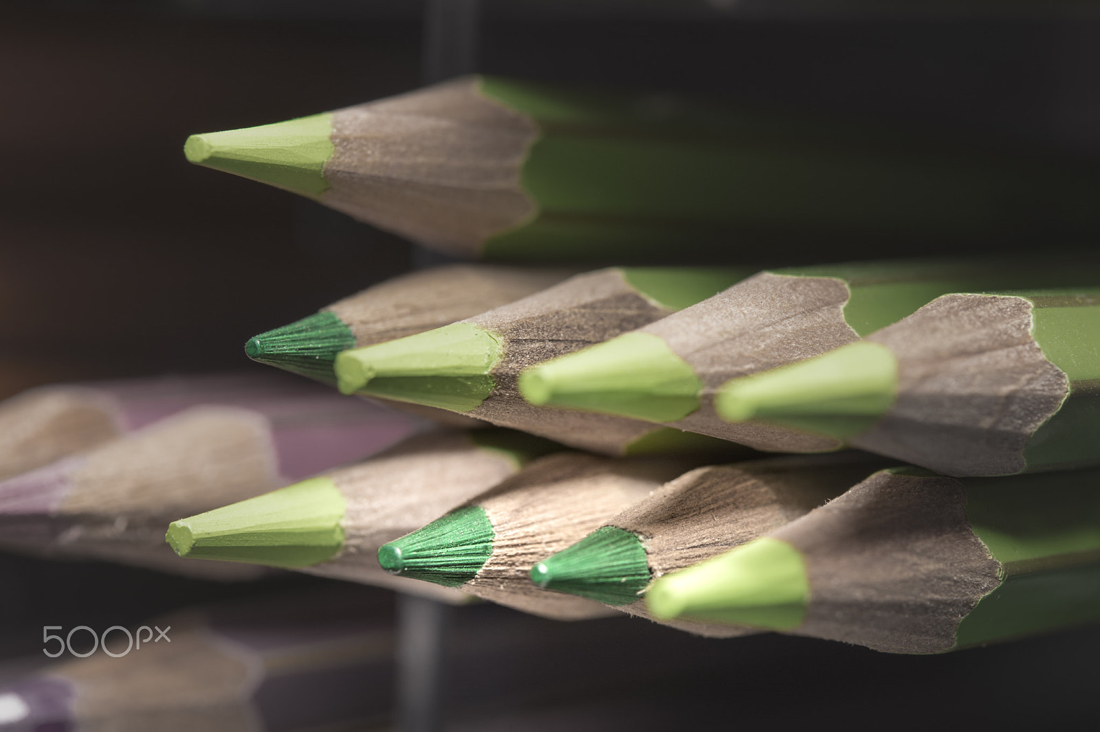 Nikon AF-S Micro-Nikkor 60mm F2.8G ED sample photo. Colored pencils photography