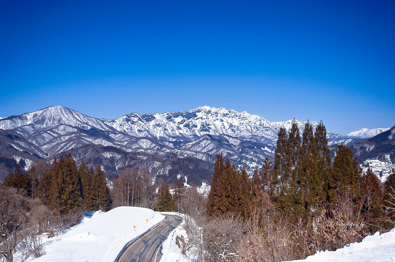 Ricoh GXR A16 sample photo. 戸隠連峰西岳と一夜山 photography