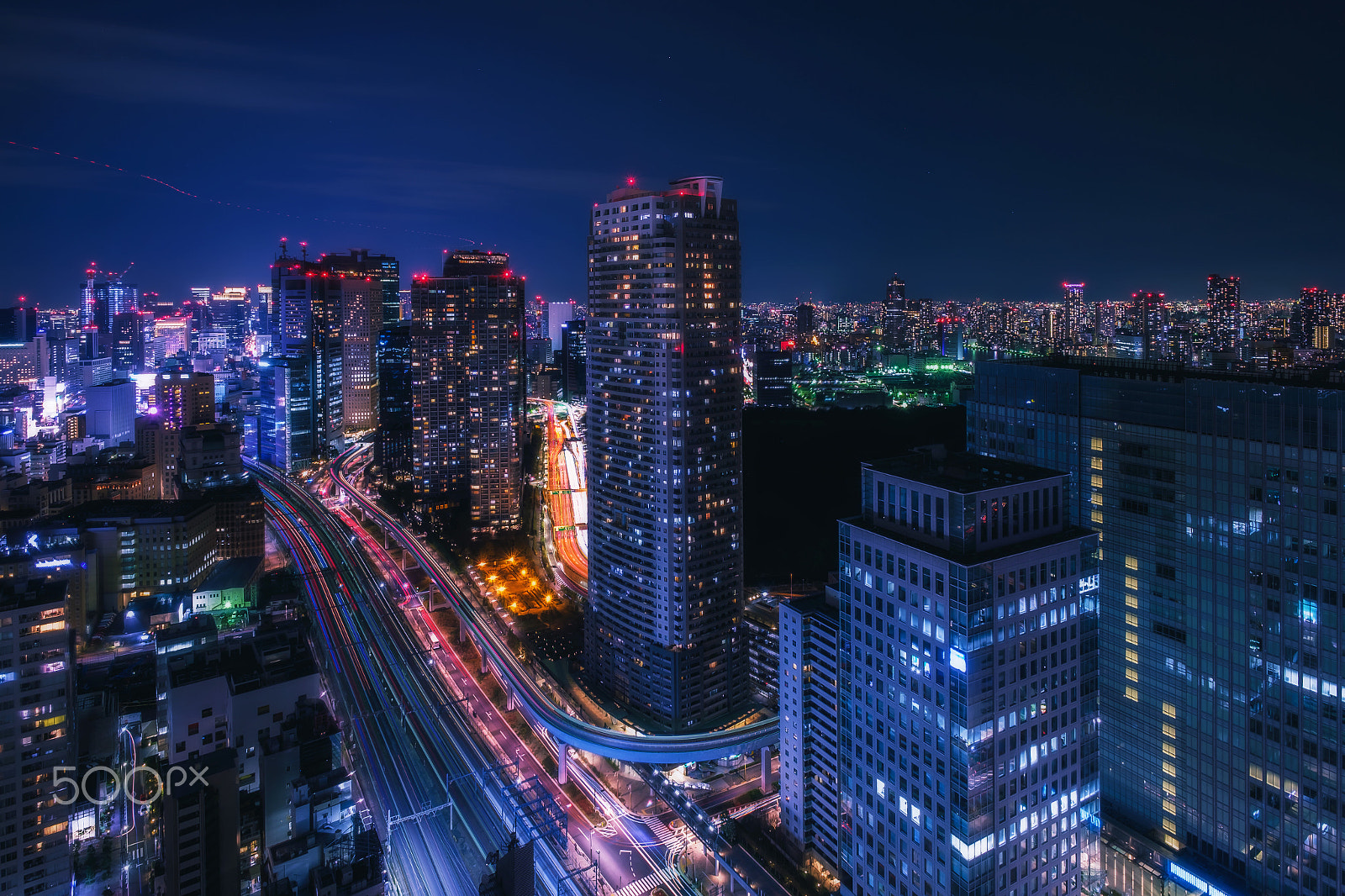 ZEISS Touit 12mm F2.8 sample photo. Goodnight tokyo photography