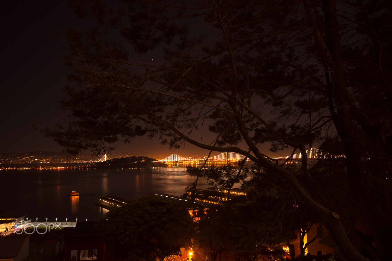 Sigma 10-20mm F4-5.6 EX DC HSM sample photo. View of bay bridge photography