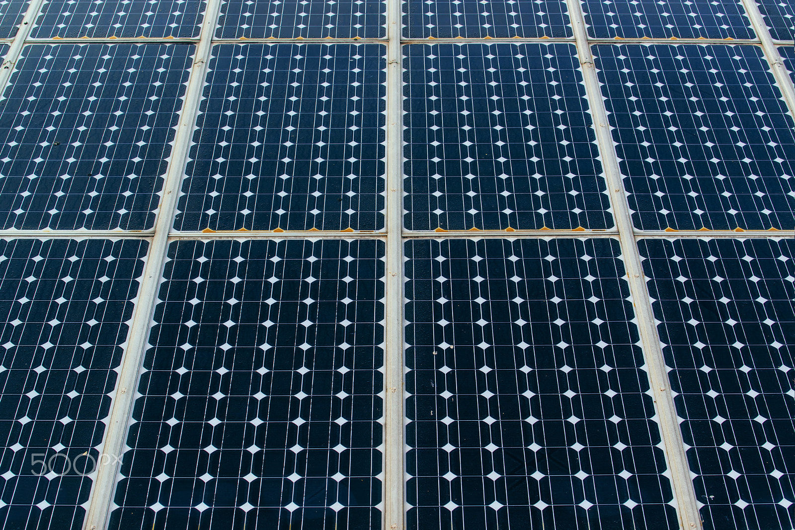 Nikon AF-S Nikkor 70-200mm F4G ED VR sample photo. Solar panels surface photography