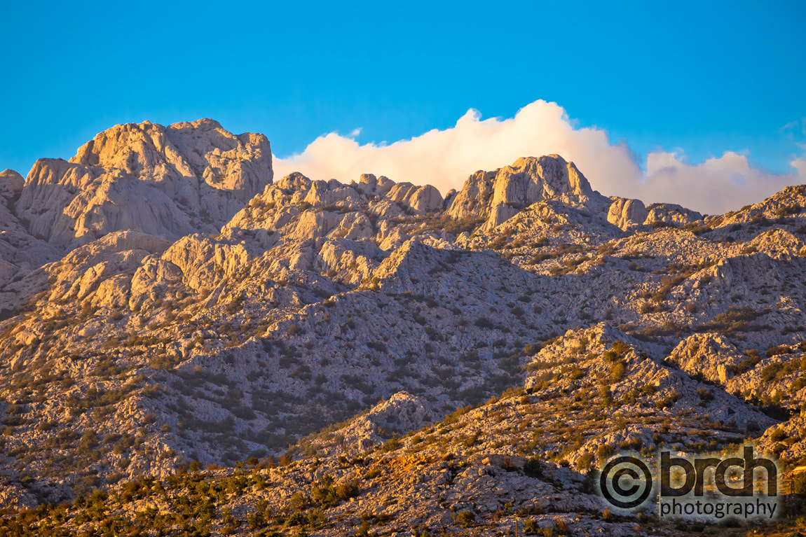 Canon EF 70-300mm F4-5.6L IS USM sample photo. Paklenica national park on velebit mountain view photography