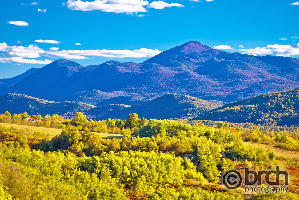 Canon EF 70-300mm F4-5.6L IS USM sample photo. Idyllic landscape near plitvice lakes photography