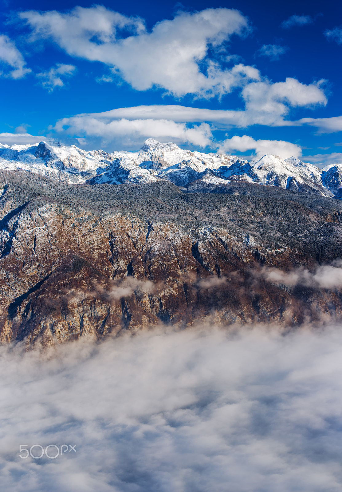 Nikon D810 + Nikon AF-S Nikkor 50mm F1.4G sample photo. Super resolution stacked landscape of triglav mountain top in sl photography