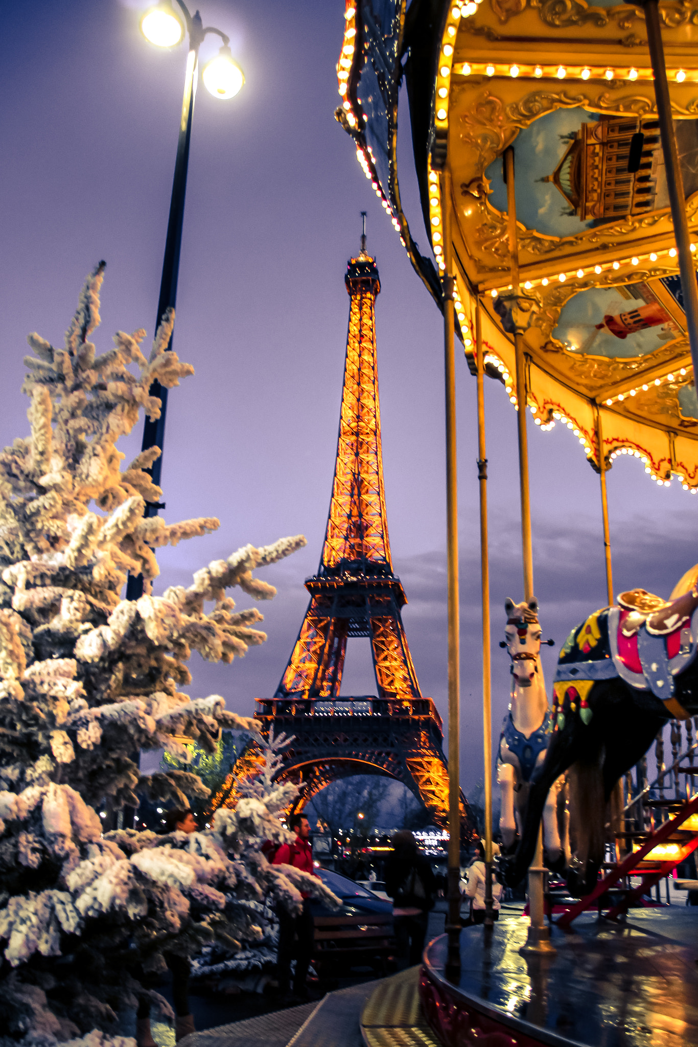 Canon EOS 650D (EOS Rebel T4i / EOS Kiss X6i) sample photo. Christmas in paris photography