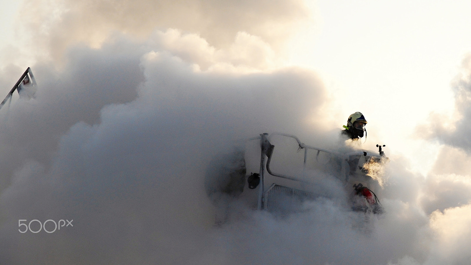 Nikon D40X sample photo. Hero in clouds photography