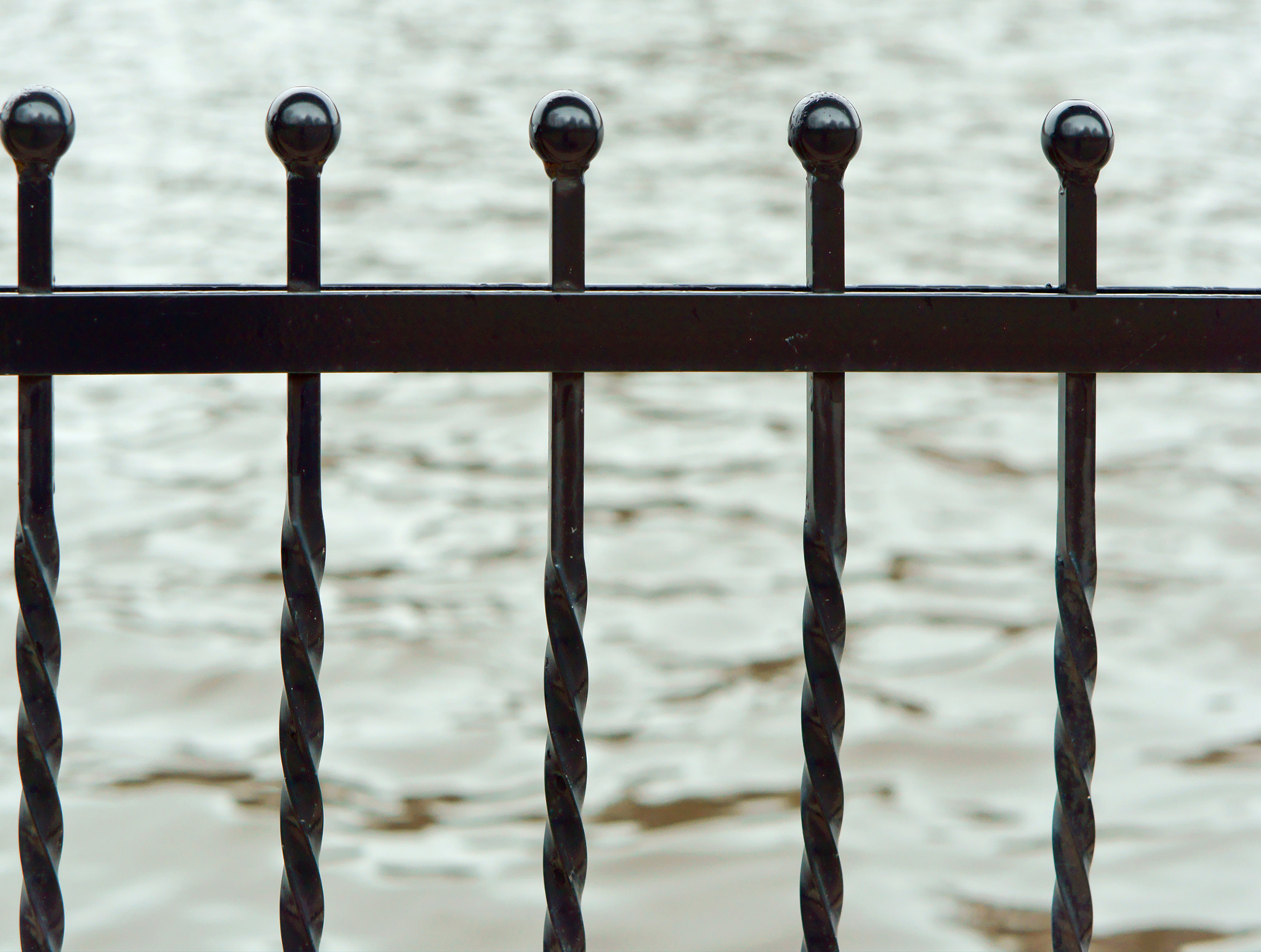 Sony Alpha NEX-3N sample photo. The elements of forging, wrought-iron fence photography