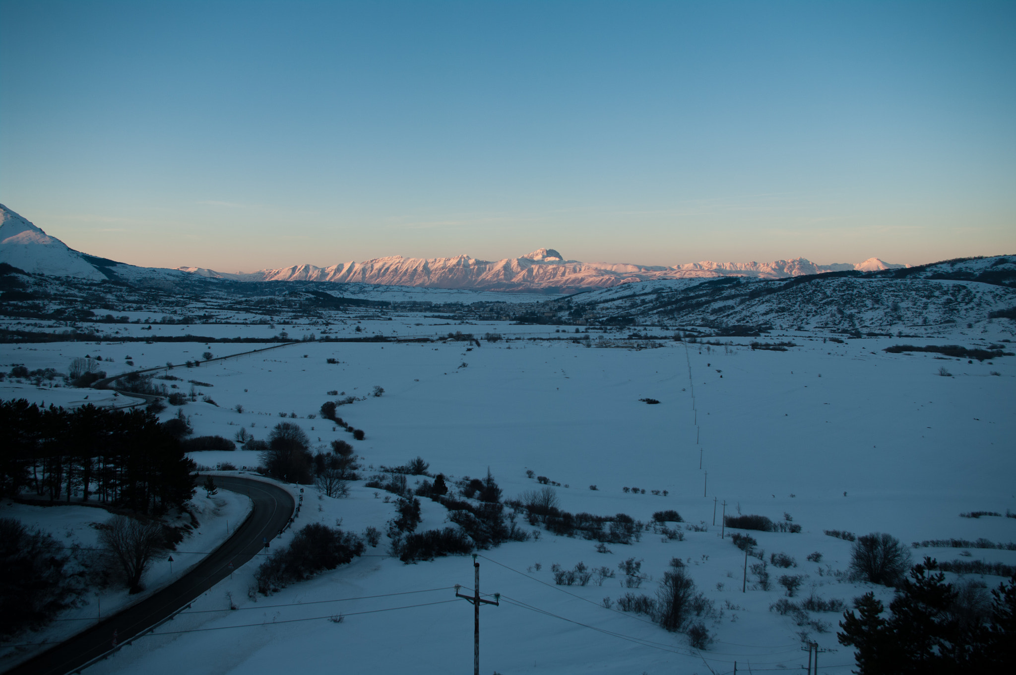 Pentax K20D sample photo. Sunset photography
