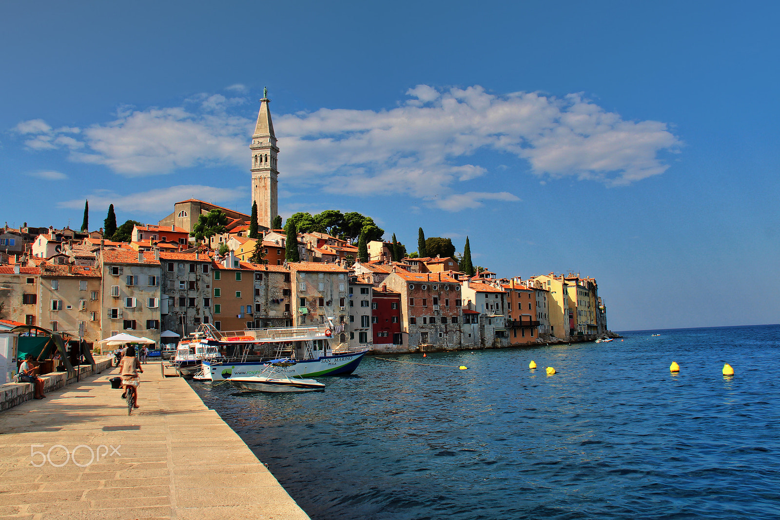 Canon EF-S 18-200mm F3.5-5.6 IS sample photo. Rovinj - classic view photography