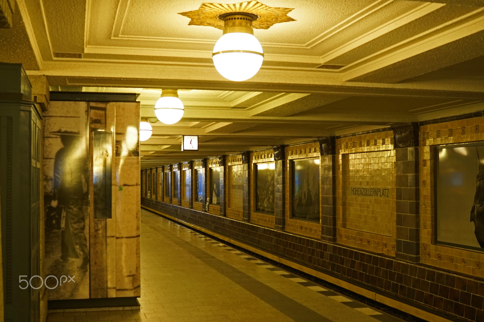 Sony ILCA-77M2 sample photo. Subway station hohenzollernplatz berlin photography