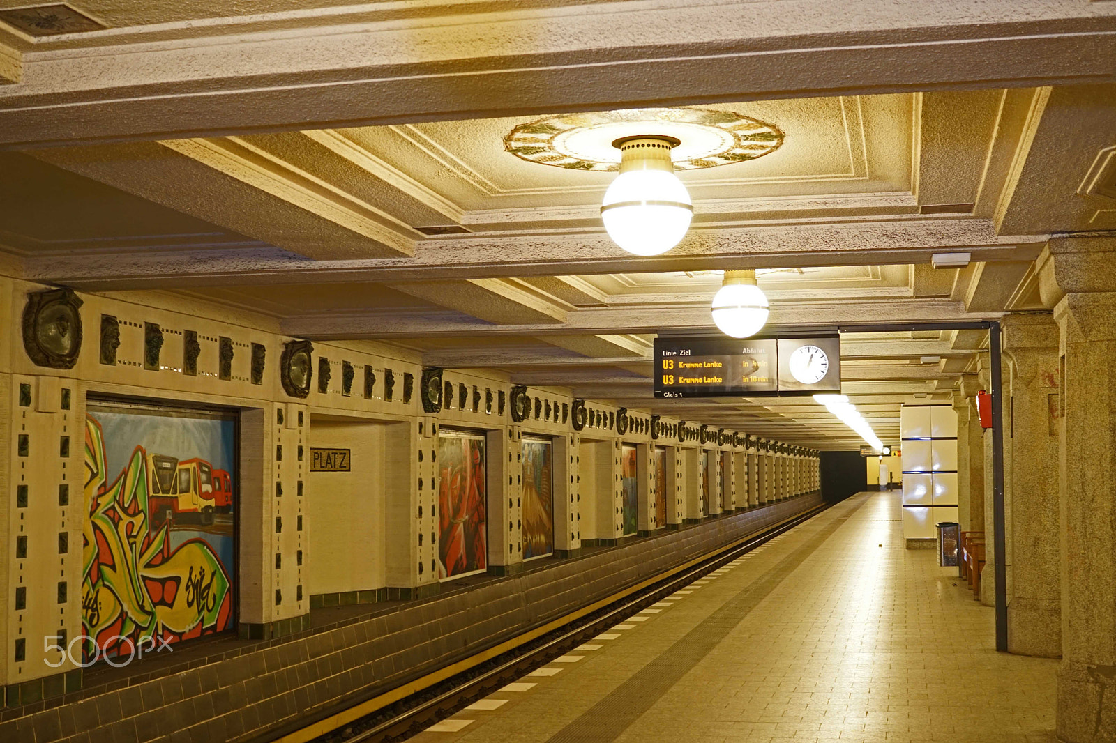 Sony ILCA-77M2 sample photo. Subway station rüdesheimer platz berlin photography