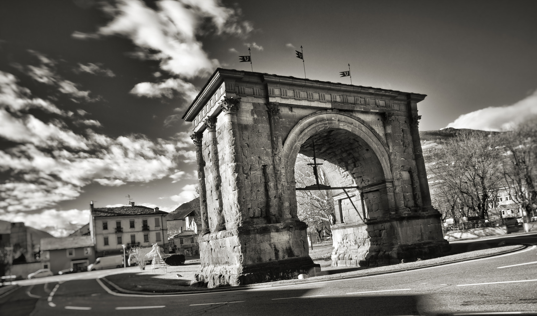 Nikon PC-E Nikkor 24mm F3.5D ED Tilt-Shift sample photo. Arcoaugusto - aosta photography