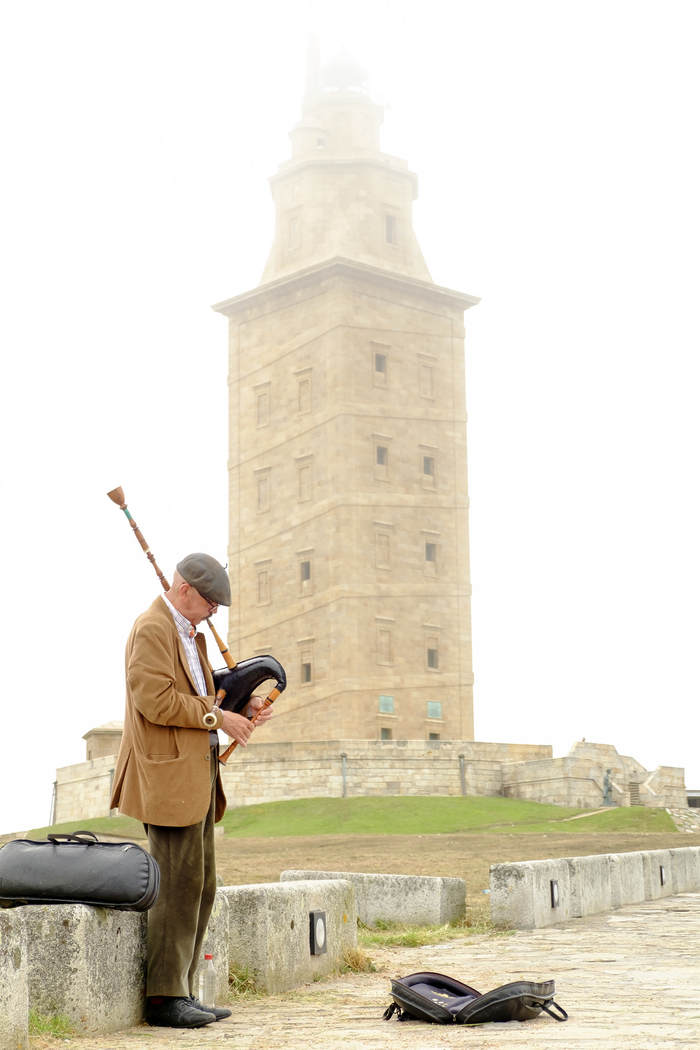Fujifilm XC 16-50mm F3.5-5.6 OIS sample photo. Bagpipes of hercules photography