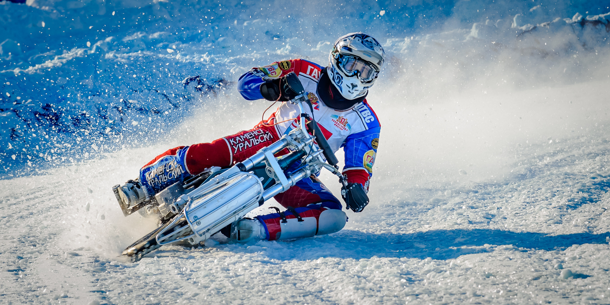 Nikon AF-S Nikkor 70-200mm F4G ED VR sample photo. Ice speedway russia photography