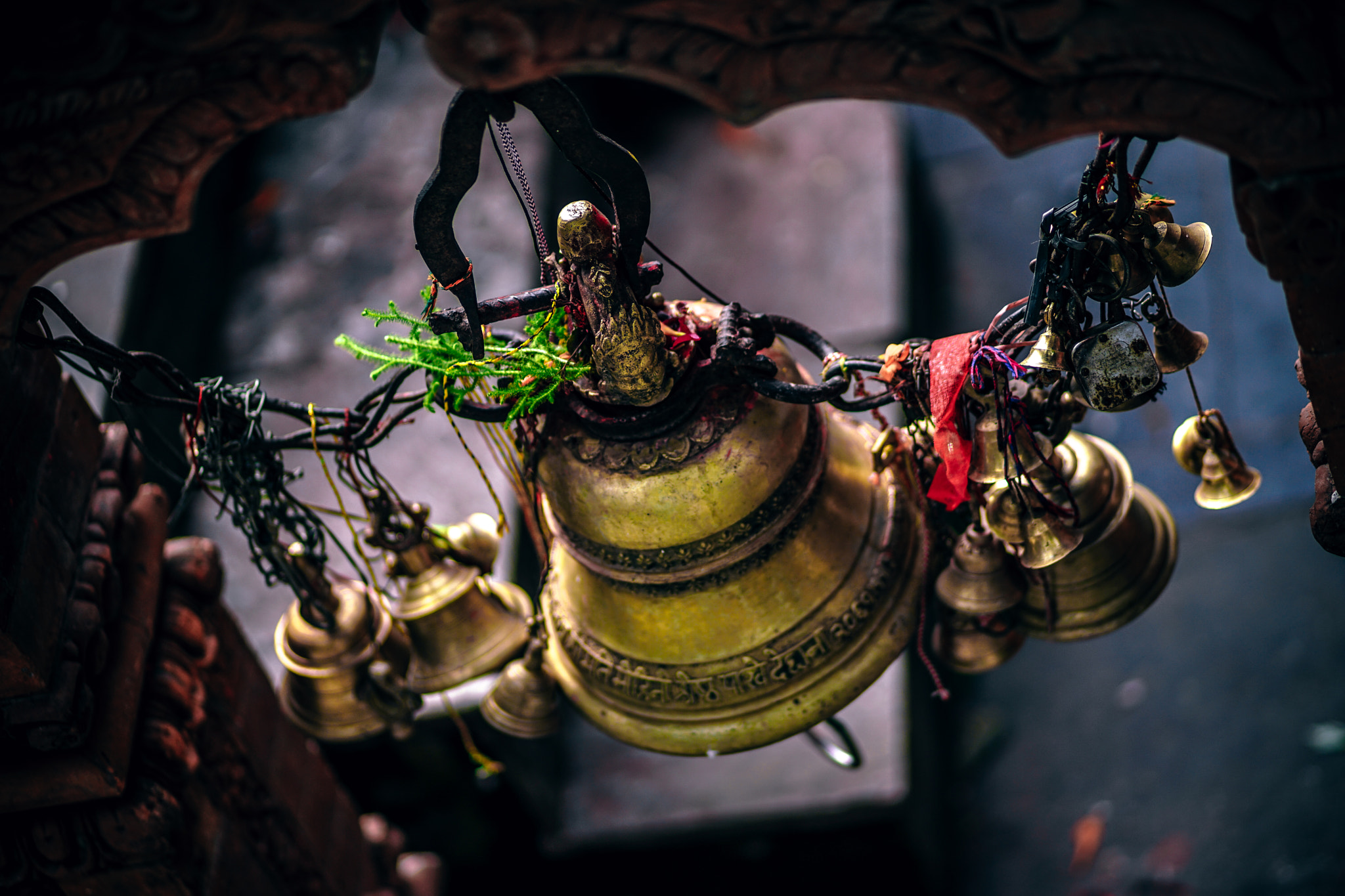 DT 85mm F1.8 SAM sample photo. Esoteric prayer bells photography