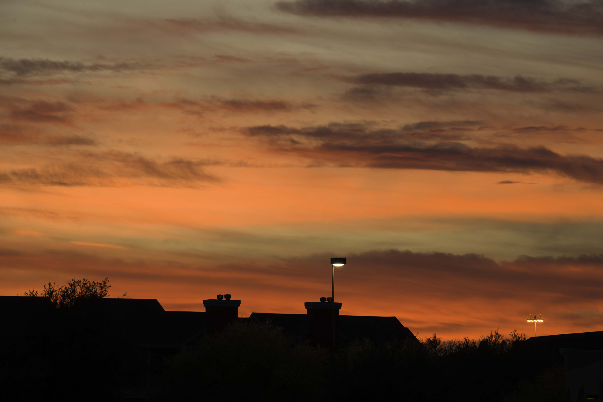 Nikon AF-S Nikkor 300mm F2.8G ED VR II sample photo. Texas sunset photography