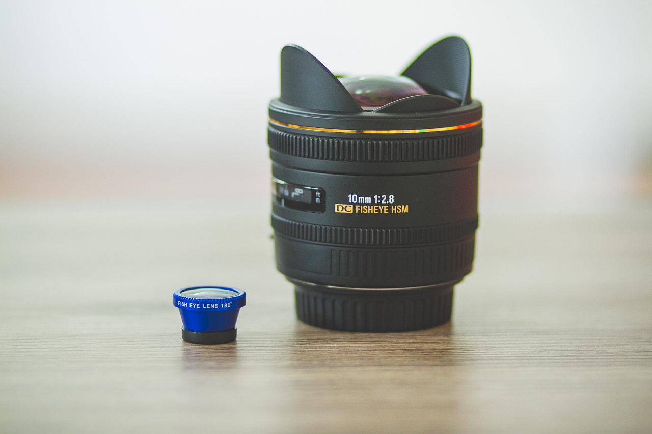 Canon EOS 7D + Canon EF 85mm F1.8 USM sample photo. Fisheye photography