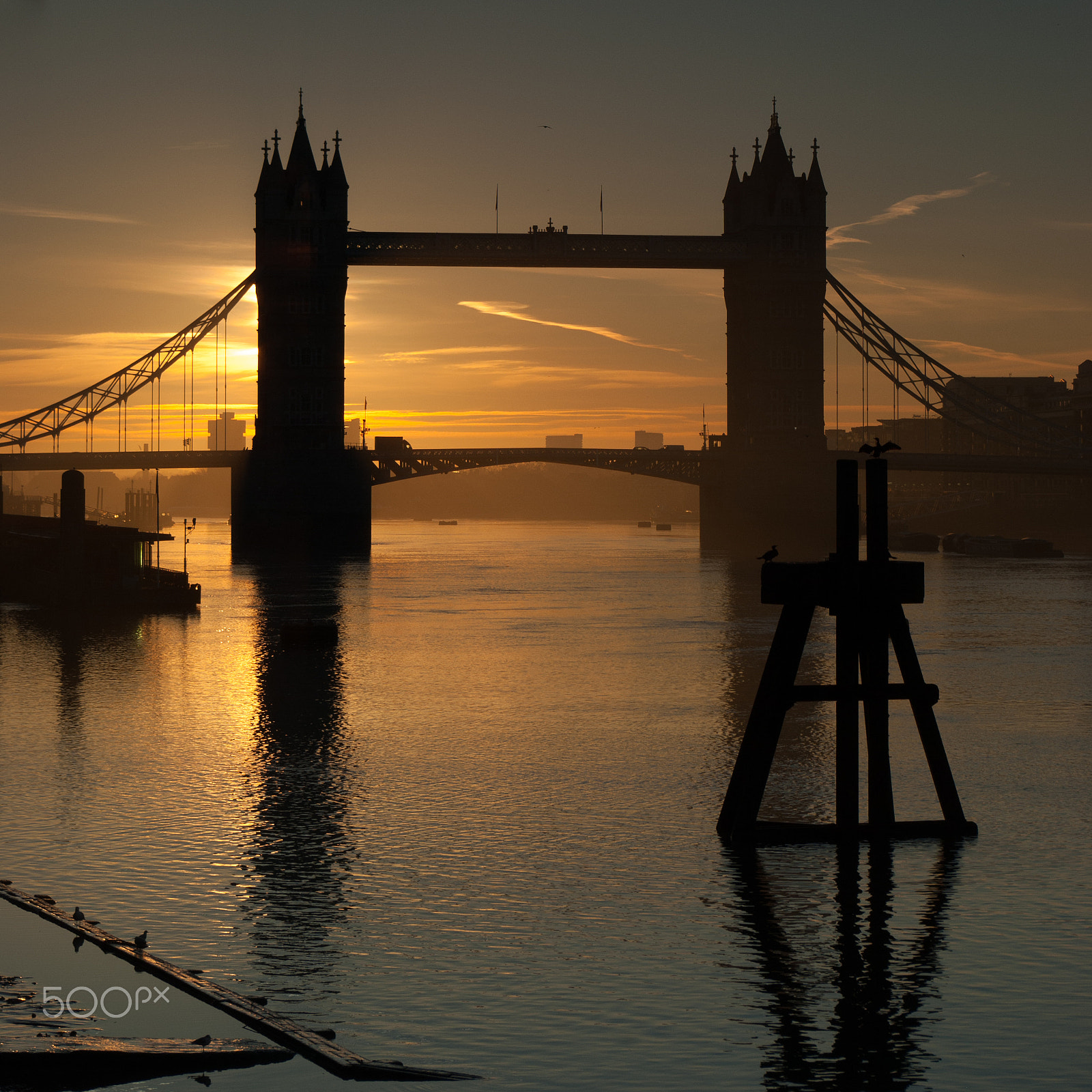 Samsung GX-10 sample photo. Sunrise tower bridge 2 photography