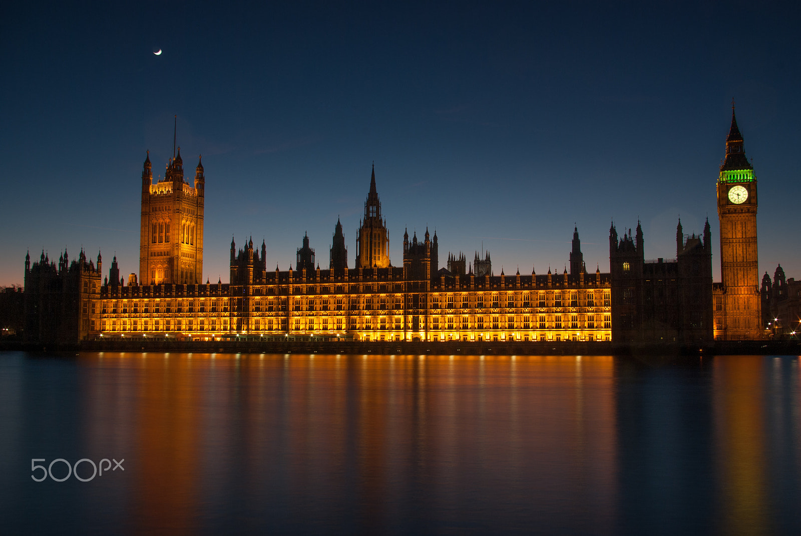 Samsung GX-10 sample photo. Parliament in blue photography