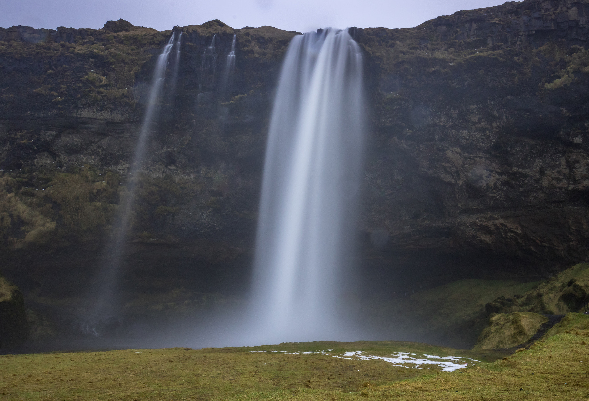 Canon EOS 7D Mark II + Canon EF 16-35mm F4L IS USM sample photo. Icelandic waterfall photography