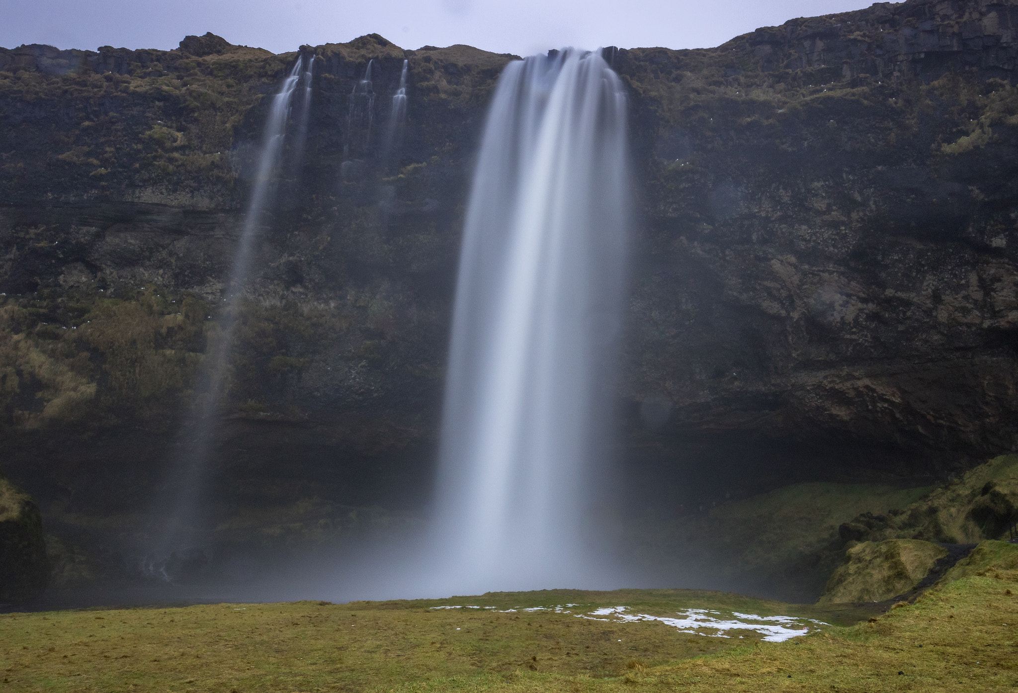 Canon EF 16-35mm F4L IS USM sample photo. Icelandic waterfall photography