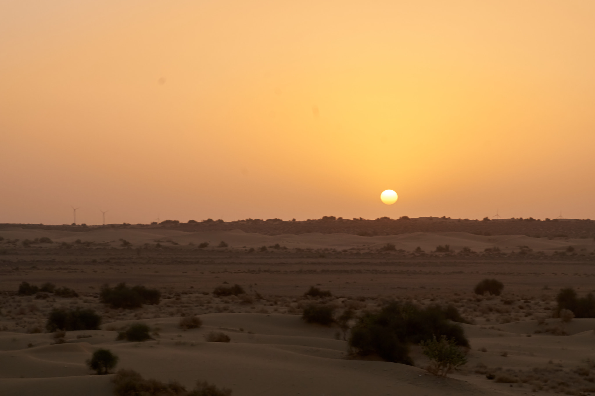Sony DT 18-135mm F3.5-5.6 SAM sample photo. Sunrise from jaisalmer, rajasthan photography
