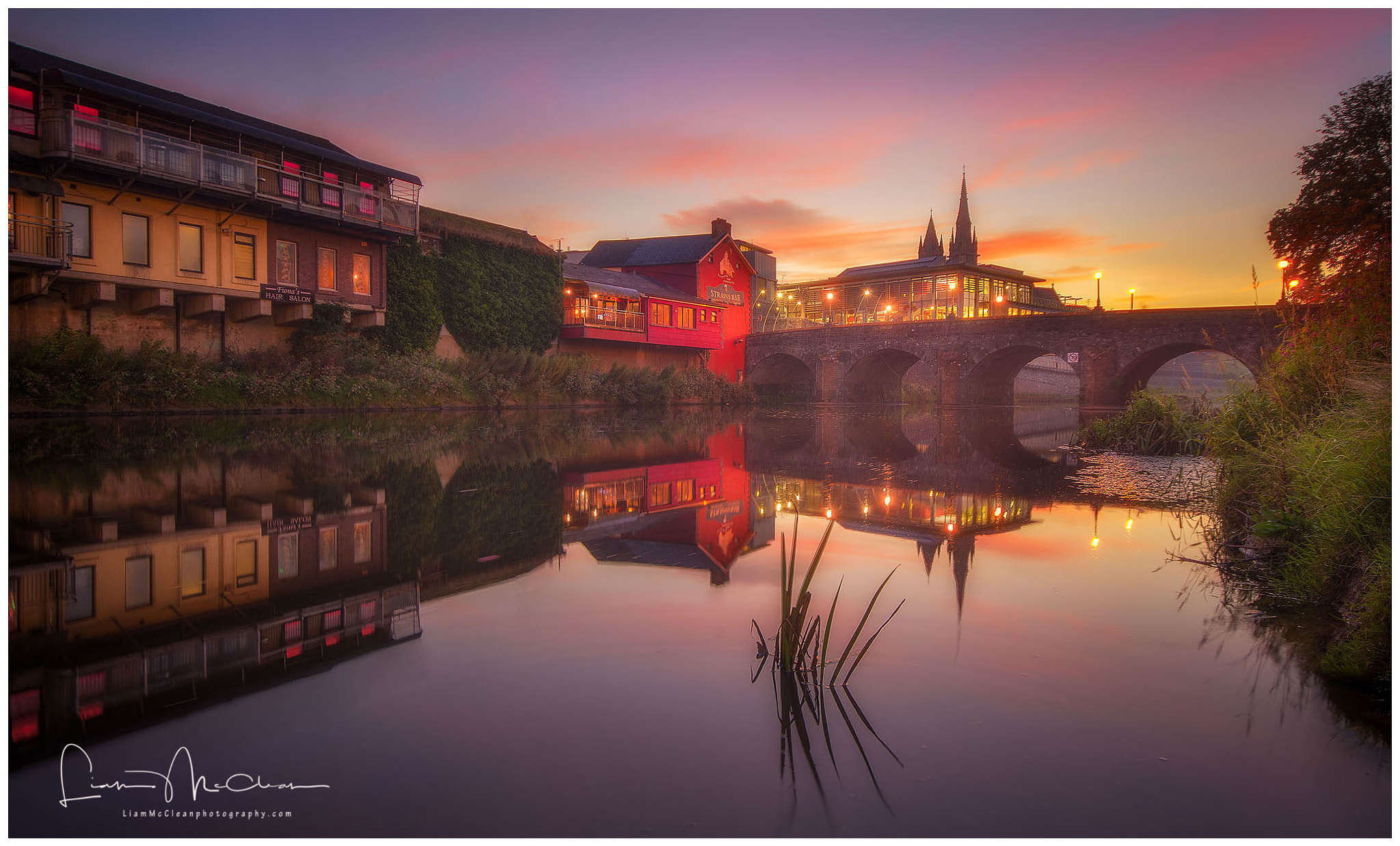 Sigma 10-20mm F4-5.6 EX DC HSM sample photo. Omagh riverside photography